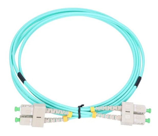 ExtraLink SC/APC-SC/APC Patchcord Wielomodowy OM3 Duplex 3mm 5m - 1543819 - zdjęcie